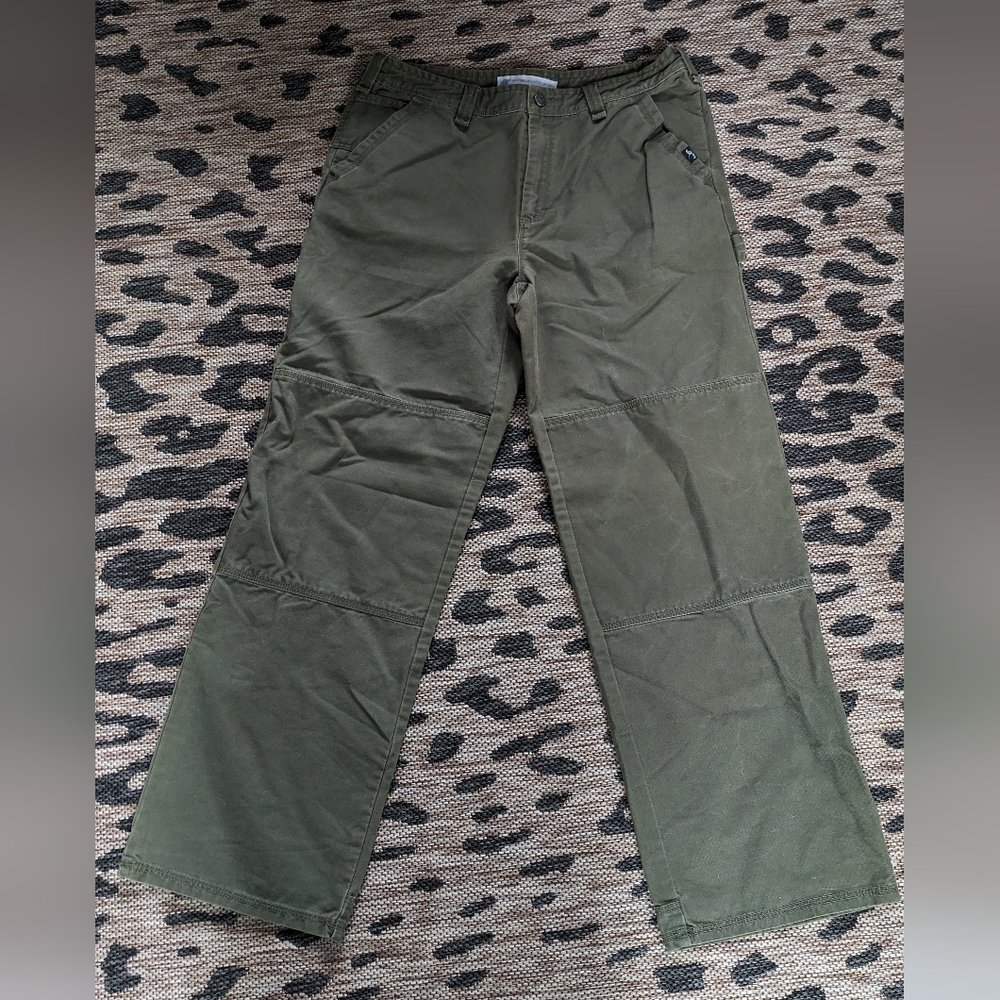 Eastern Mountain Sports Dark Green Trail Pants, Mens 34-L